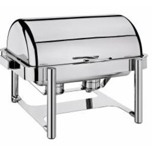 Verlo Induction Pasta Chafing Dish with Full Roll-Top Cover 9 L GN 1/1 Verlo Induction Pasta Chafing Dish with Full Roll-Top Cover 9 L GN 1/1