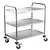 TOM-GAST Stainless Steel 3 Tier Service Trolley 950 x 855 x 530 mm