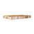 Vogue OUTLET - Deska do krojenia z drewna 455 x 305 mm beżowa z uchwytem