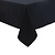 Mitre Essentials OUTLET - Obrus czarny | 135x135 cm
