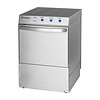 Stalgast zmywarko-wyparzarka, uniwersalna 500x500 mm, 4.9 kW, 230/400 V z dozownik płynu myjącego,