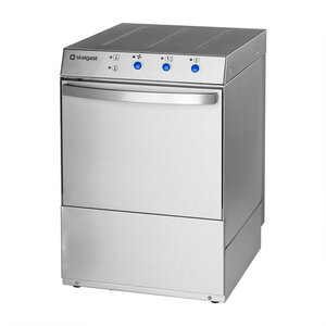 Stalgast Zmywarka uniwersalna 500x500 mm, do 30 koszy/h, 230/400V, z dozownikiem płynu myjącego i nabłyszczacza Stalgast Zmywarka uniwersalna 500x500 mm, do 30 koszy/h, 230/400V, z dozownikiem płynu myjącego i nabłyszczacza