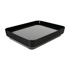Bartscher Taca prostokątna z melaminy 150x190x(h)17 mm, czarna Bartscher Taca prostokątna z melaminy 150x190x(h)17 mm, czarna