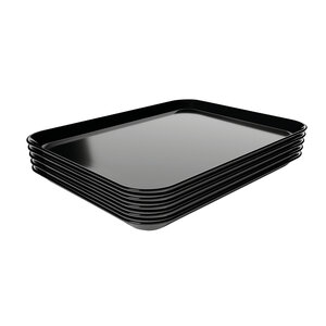 Bartscher Taca prostokątna z melaminy 210x280x(h)17 mm, czarna Bartscher Taca prostokątna z melaminy 210x280x(h)17 mm, czarna