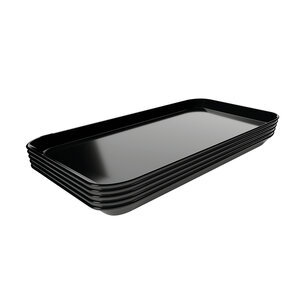 Bartscher Taca prostokątna z melaminy 150x300x(h)17 mm, czarna Bartscher Taca prostokątna z melaminy 150x300x(h)17 mm, czarna