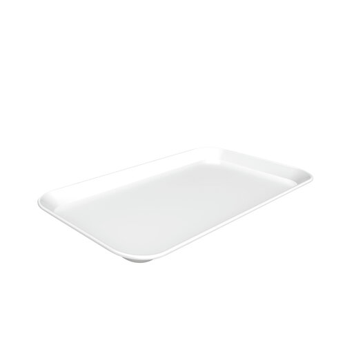 Bartscher Taca prostokątna z melaminy 190x300x(h)17 mm, biała Bartscher Taca prostokątna z melaminy 190x300x(h)17 mm, biała