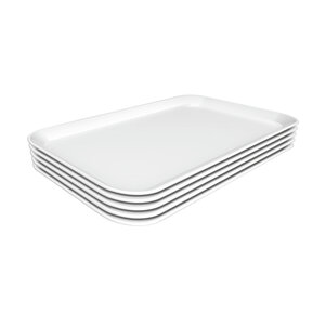 Bartscher Taca prostokątna z melaminy 240x350x(h)17 mm, biała Bartscher Taca prostokątna z melaminy 240x350x(h)17 mm, biała