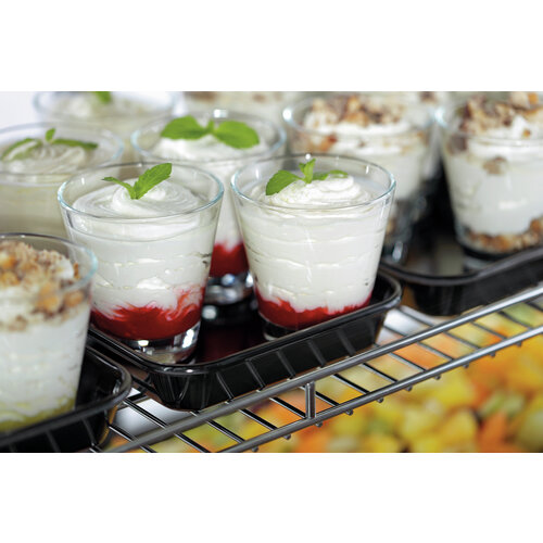 Bartscher Taca prostokątna z melaminy 240x350x(h)17 mm, czarna Bartscher Taca prostokątna z melaminy 240x350x(h)17 mm, czarna