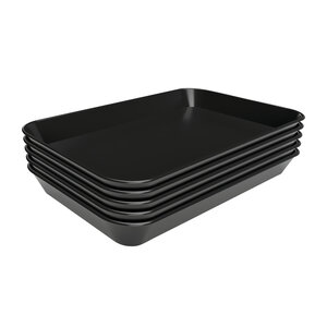 Bartscher Taca prostokątna z melaminy 250x350x(h)40 mm, czarna Bartscher Taca prostokątna z melaminy 250x350x(h)40 mm, czarna