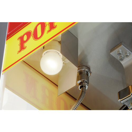 Bartscher Wyprzedaż - Maszyna do popcornu 1.5 kW 500x400x(h)650 mm Bartscher Wyprzedaż - Maszyna do popcornu 1.5 kW 500x400x(h)650 mm