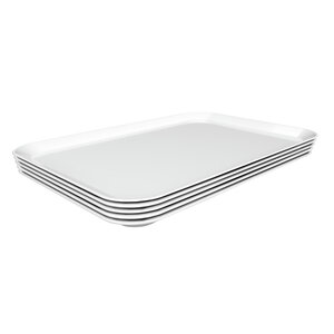Bartscher Taca prostokątna z melaminy 280x420x(h)17 mm, biała Bartscher Taca prostokątna z melaminy 280x420x(h)17 mm, biała