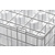 Bartscher Kosz do zmywarki na kubki wielorazowe 500x500x 235 mm, biały