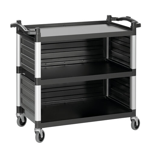 Bartscher Wózek serwisowy 1000x495x(h)920 mm, czarny