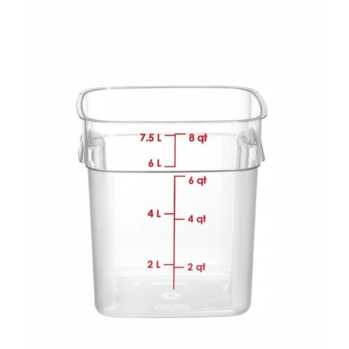 Cambro Pojemnik na żywność CamSquares Fresh Pro 7,6L, 229x229x(h)243mm, transparentny Cambro Pojemnik na żywność CamSquares Fresh Pro 7,6L, 229x229x(h)243mm, transparentny