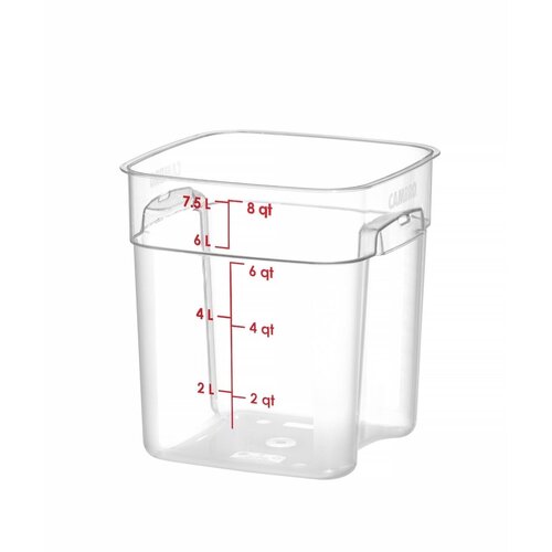 Cambro Pojemnik na żywność CamSquares Fresh Pro 7,6L, 229x229x(h)243mm, transparentny Cambro Pojemnik na żywność CamSquares Fresh Pro 7,6L, 229x229x(h)243mm, transparentny