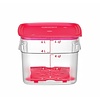Cambro Pojemnik na żywność CamSquares Fresh Pro 5,7L, 229x229x(h)180mm, transparentny Cambro Pojemnik na żywność CamSquares Fresh Pro 5,7L, 229x229x(h)180mm, transparentny