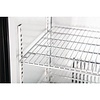 Polar Refrigeration  Chłodziarka barowa z 3-drzwiami uchylnymi od 2 do 8°C, 330L, czarna