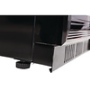 Polar Refrigeration  Chłodziarka barowa z 3-drzwiami uchylnymi od 2 do 8°C, 330L, czarna