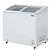 Polar Refrigeration  Zamrażarka skrzyniowa 200 L z przeszkloną pokrywą, od -24 °C do -18 °C