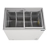 Polar Refrigeration  Zamrażarka skrzyniowa 200 L z przeszkloną pokrywą, od -24 °C do -18 °C