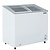 Polar Refrigeration  Zamrażarka skrzyniowa 200 L z przeszkloną pokrywą, od -24 °C do -18 °C