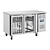 Polar Refrigeration  Stół chłodniczy 2-drzwiowy 205L, od -1 do 8°C