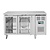 Polar Refrigeration  Stół chłodniczy 2-drzwiowy 205L, od -1 do 8°C