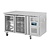 Polar Refrigeration  Stół chłodniczy 2-drzwiowy 205L, od -1 do 8°C