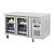 Polar Refrigeration  Stół chłodniczy 2-drzwiowy 205L, od -1 do 8°C