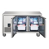 Polar Refrigeration  Stół chłodniczy 2-drzwiowy 267L, od -2 do 4°C