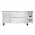 Polar Refrigeration  Stół chłodniczy 1-drzwiowy z 4 szufladami 358L, od -2 do 8°C