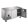 Polar Refrigeration  Stół mroźniczy 2-drzwiowy 267L, od -22 do -18°C