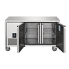 Polar Refrigeration  Stół mroźniczy 2-drzwiowy 267L, od -22 do -18°C