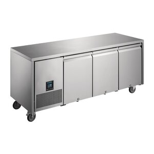 Polar Refrigeration  Stół mroźniczy 3-drzwiowy 420L, od -22 do -18°C Polar Refrigeration  Stół mroźniczy 3-drzwiowy 420L, od -22 do -18°C