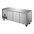 Polar Refrigeration  Stół mroźniczy 3-drzwiowy 420L, od -22 do -18°C