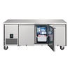 Polar Refrigeration  Stół mroźniczy 3-drzwiowy 420L, od -22 do -18°C