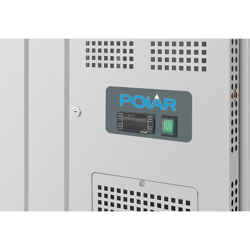 Polar Refrigeration Stół chłodniczy sałatkowy 2-drzwiowa 2x 1/1 GN, 205L, od -2 do 8°C, agregat z boku Polar Refrigeration Stół chłodniczy sałatkowy 2-drzwiowa 2x 1/1 GN, 205L, od -2 do 8°C, agregat z boku