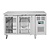 Polar Refrigeration  Stół chłodniczy 2-drzwiowy 205L, od -1 do 8°C