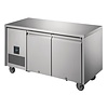 Polar Refrigeration  Stół mroźniczy 2-drzwiowy 267L, od -22 do -18°C