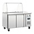 Polar Refrigeration  Stół chłodniczy sałatkowy 2-drzwiowa 2x 1/1 GN, 282L, od -2 do 8°C, agregat z boku