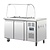 Polar Refrigeration  Stół chłodniczy sałatkowy 2-drzwiowa 2x 1/1 GN, 282L, od -2 do 8°C, agregat z boku