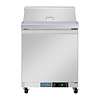 Polar Refrigeration  Stół chłodniczy sałatkowy 1-drzwiowa 8x 1/6 GN, 154L, od 0 do 5°C, agregat z boku