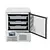 Polar Refrigeration  Szafa chłodnicza na ryby 1-drzwiowa 140L, od -4 do 4°C