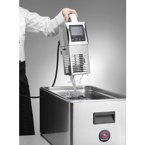 sammic Sous Vide Immersion Circulator to Capacity 56 L, 2kW with Bluetooth and Bag, from 5 °C to 95 °C sammic Sous Vide Immersion Circulator to Capacity 56 L, 2kW with Bluetooth and Bag, from 5 °C to 95 °C