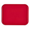 Cambro Taca CAMBRO z polipropylenu fast food czerwona 360x464 mm