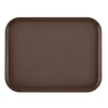 Cambro Taca CAMBRO z polipropylenu fast food brązowa 360x465 mm