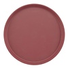 Cambro Serving tray CAMBRO CAMTREAD® round, non-slip burgundy, Ø 355 mm