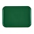 Cambro Taca CAMBRO z polipropylenu fast food zielona 360x469 mm