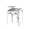Hendi Grill gazowy Green Fire Profi Line 2-palnikowy - 2 ruszty GN1/1
