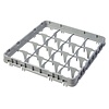 Cambro Nadstawka do koszy CAMBRO FULL DROP 500×500 mm szara, model E1 16 przegródek